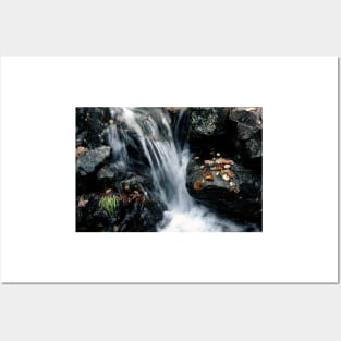 Waterfall off Illgill Head, Wastwater, English Lake District Posters and Art